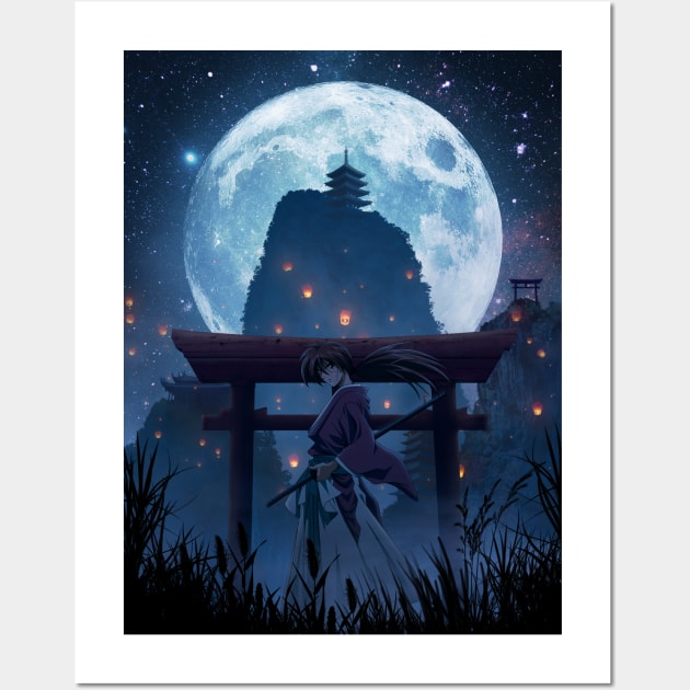 Samurai Wall Art by saufahaqqi